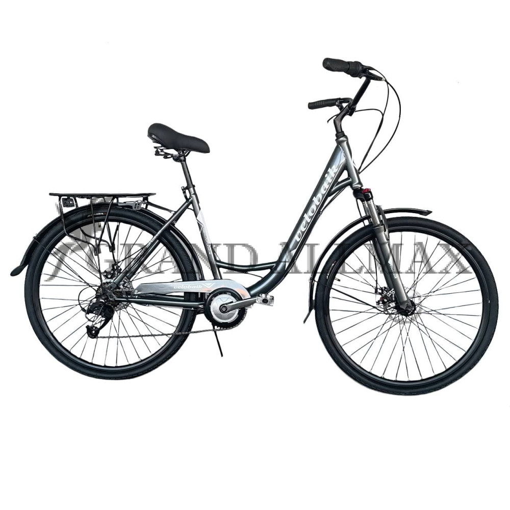 Велосипед "Velo baik" 28" (Жіноча рама) Сірий