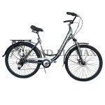 Велосипед "Velo baik" 28" (Жіноча рама) Сірий