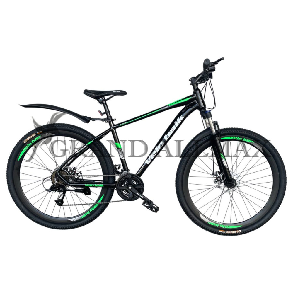 Велосипед "Velobaik" К360 алюмінієвий зелений
