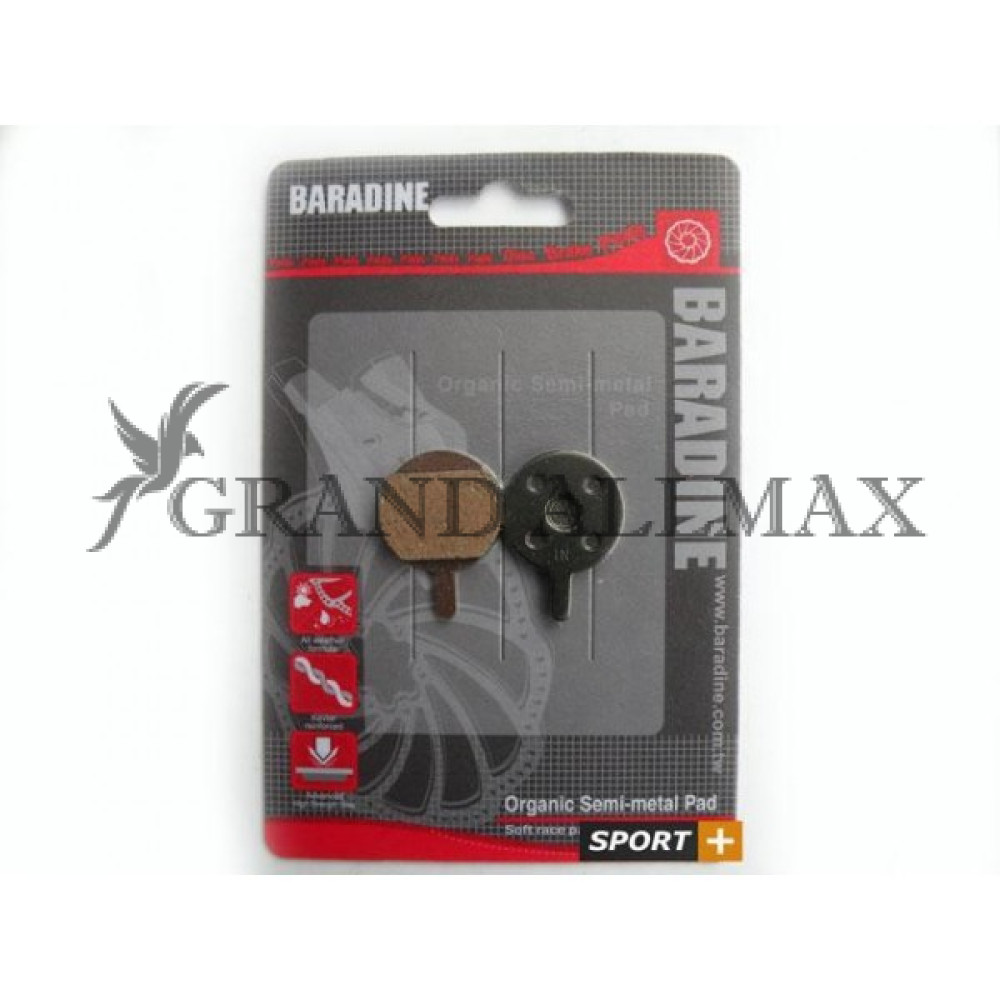 Тормозні дискові колодки BARADINE DS-30 (пара)