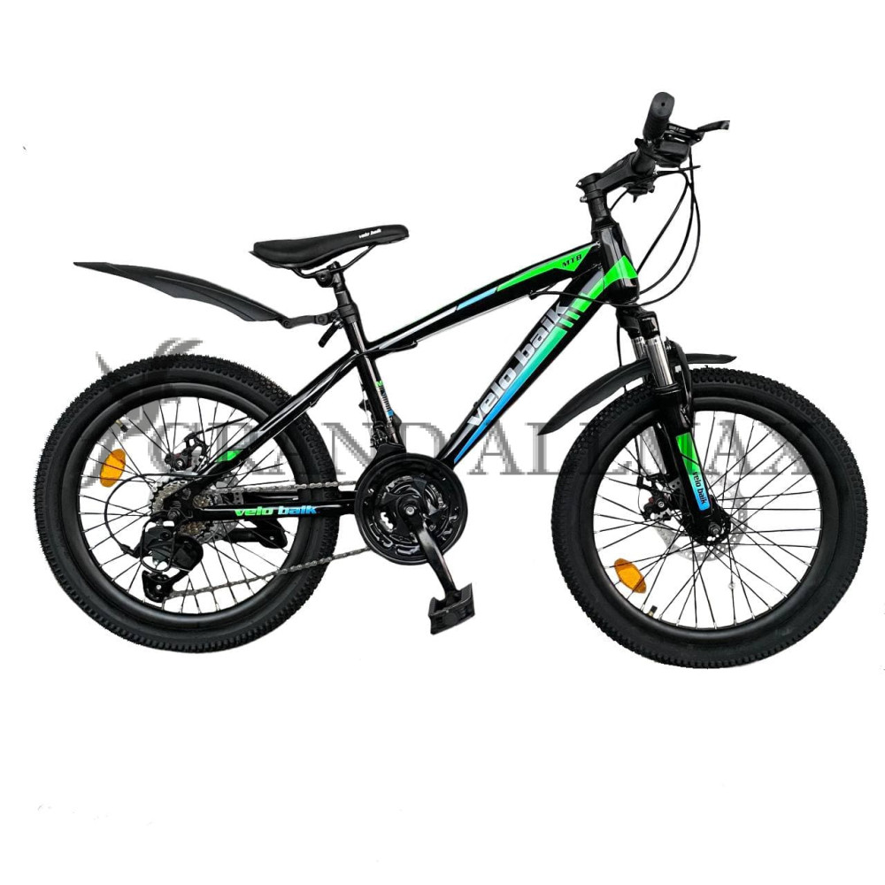 Velobaik" 20 MTB зелено-синий