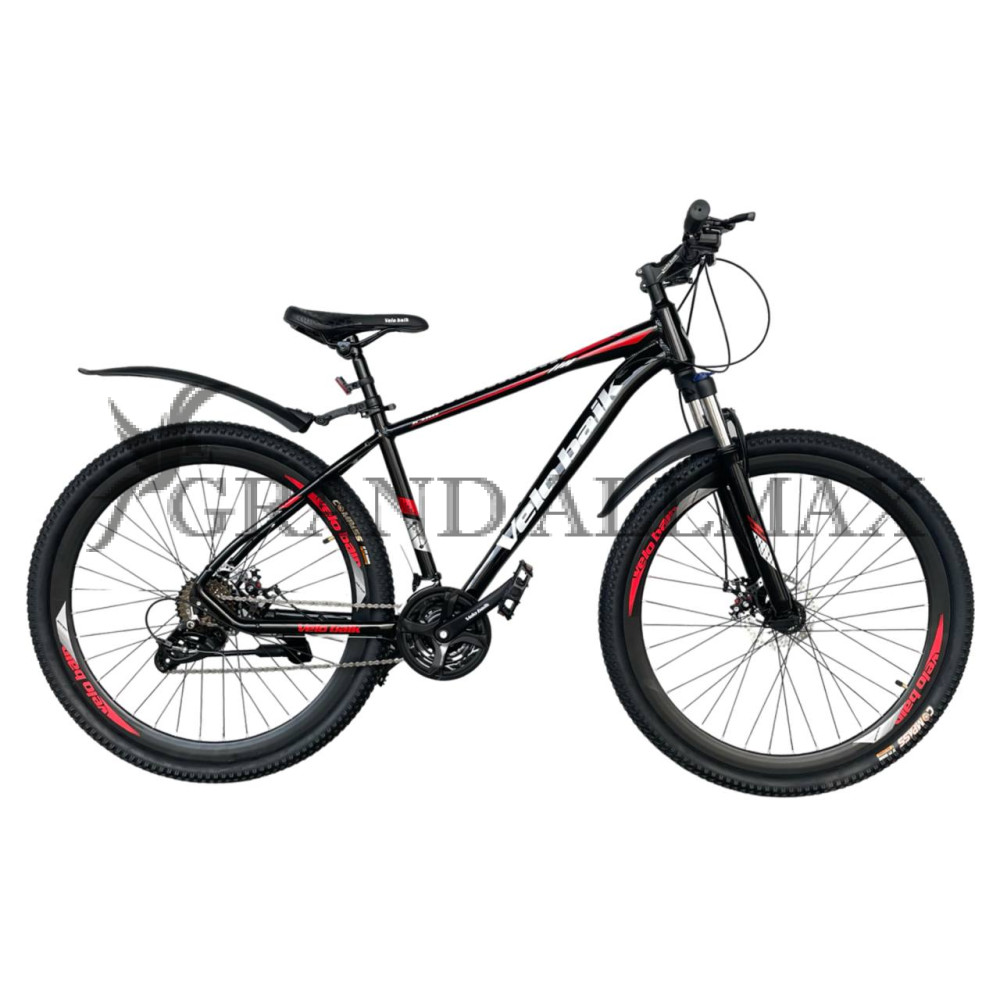 Велосипед "Velobaik" 26" K360 алюмінієвий червоний