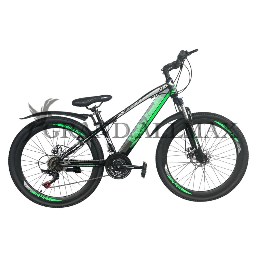 Велосипед ''Velobaik'' 26''  посилена рама (Зелений)