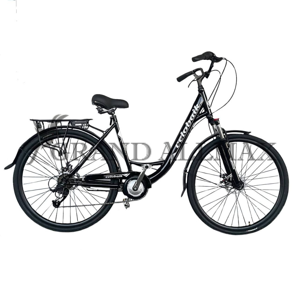 Велосипед "Velo baik" 28" (Жіноча рама) Чорний