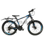Велосипед ''Velobaik'' 24'' Т680  Алюмінієвий (Блакитний)