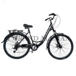 Велосипед "Velo baik" 28" (Жіноча рама) Чорний